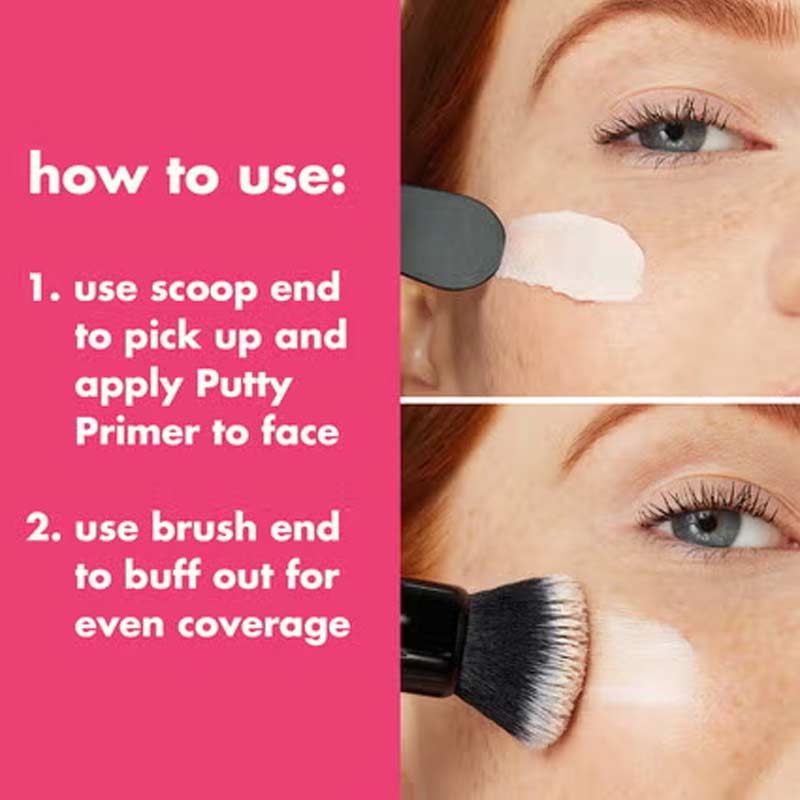 e.l.f. Putty Primer Makeup Brush Applicator how to use