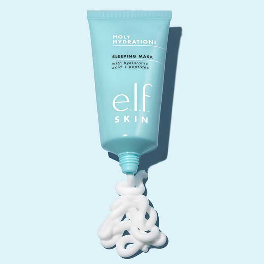 e.l.f Skin Holy Hydration! Sleeping Mask | creamy dual-use formula | infused with skin-loving ingredients | provides intense hydration | promotes plumped-up, radiant complexion