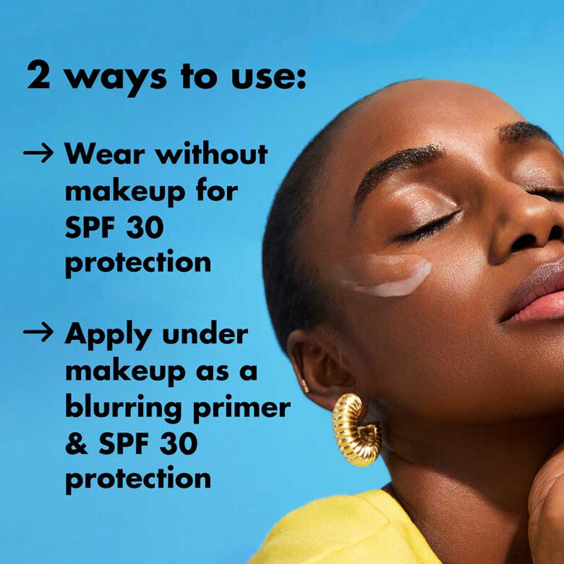 e.l.f Skin Suntouchable! Invisible Sunscreen SPF 30 | clear sunscreen and makeup primer | lightweight | velvety feel | broad-spectrum protection | blurs imperfections | smooth, matte finish