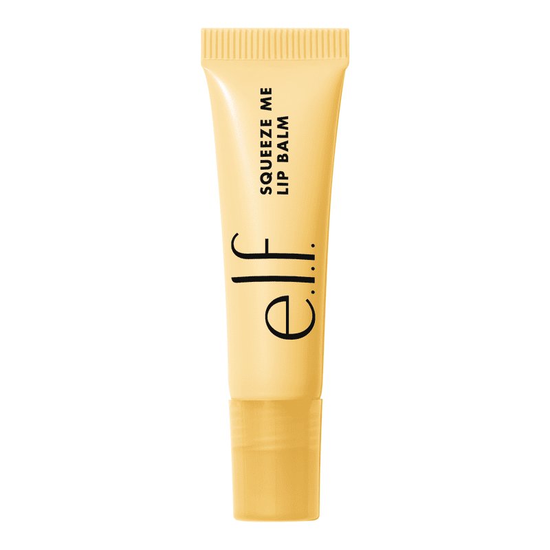 e.l.f. Squeeze Me Lip Balm | Juicy lips | Hydrated | Sheer color | Hyaluronic acid | Shea butter | Goji berry | Lightweight | Moisturizing | Vegan | Cruelty-free | Vanilla Frosting