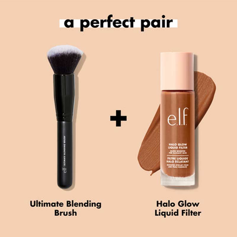 e.l.f. Ultimate Blending Makeup Brush, foundation brush, elf foundation brush