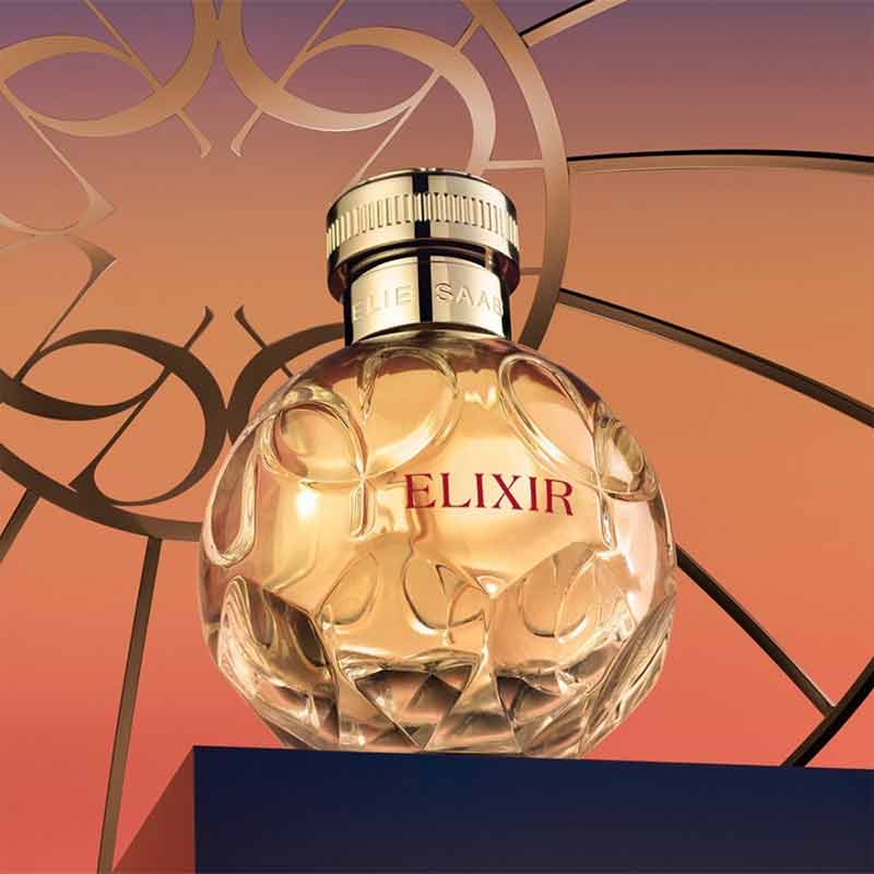 Elie Saab Elixir Eau de Parfum | captivating elixir | femininity | love potion | sensuality | floral oriental bouquet | embodiment | powerful | deeply sensual | magnetic woman