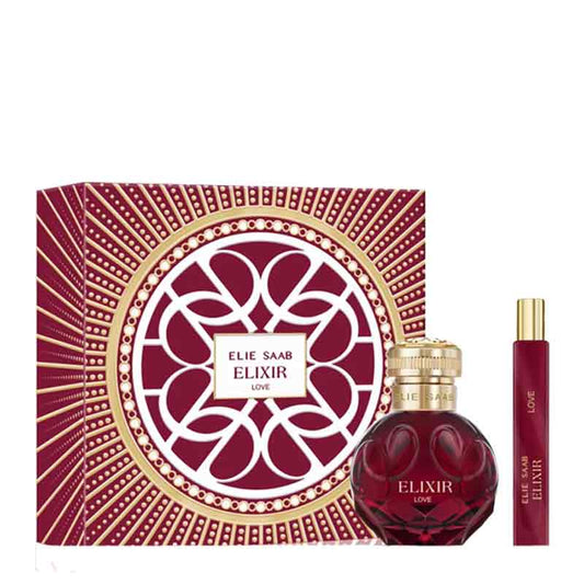 Elie Saab Elixir Love Eau De Parfum Gift Set, Christmas gift sets, Christmas gifting, perfume gift set