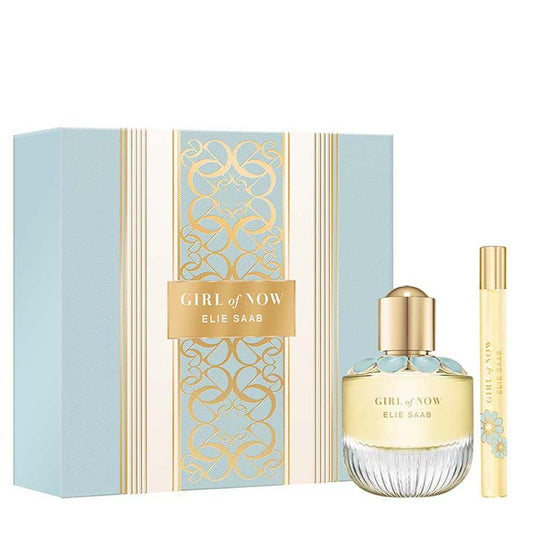 Elie Saab | Girl of Now | Gift Set | captivating | Eau de Parfum | travel size | floral | gourmand | vibrancy | playful | positivity 