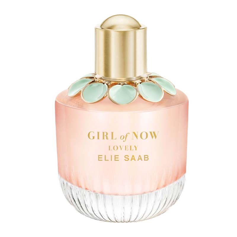 Elie Saab Girl of Now Lovely Eau de Parfum | radiant ode | modern spirit | "Now generation" | new green anise flower design | coral pink juice | glamour | embodiment | Elie Saab universe | captures | timeless femininity | remarkable detailing | Lebanese fashion house.
