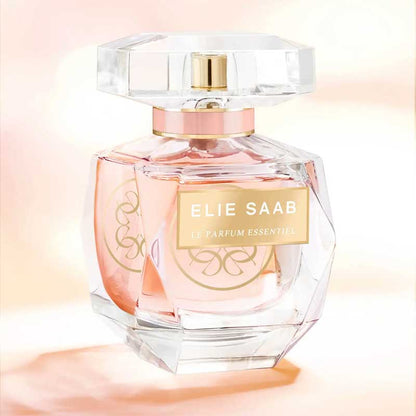 Elie Saab Le Parfum Essentiel Eau de Parfum | essence of femininity | luxurious | emotionally charged experience | key to embracing true nature | values 