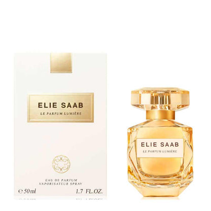 Elie Saab Le Parfum Lumière Eau de Parfum | fragrance | expression | confidence | sensuality | inspired by Mediterranean sunrise | warm | radiant notes | empower | embrace your inner light.
