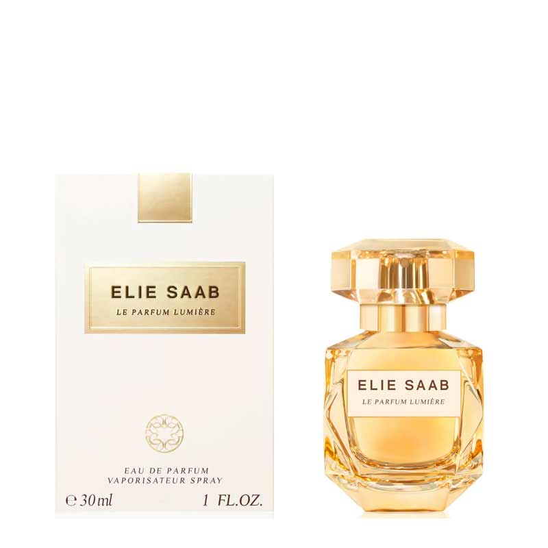 Elie Saab Le Parfum Lumière Eau de Parfum | fragrance | expression | confidence | sensuality | inspired by Mediterranean sunrise | warm | radiant notes | empower | embrace your inner light.