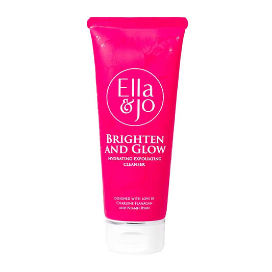 Ella and Jo Brighten & Glow Hydrating Cleanser | Nourishes Skin | Gently Cleanses and Exfoliates | Reveals Hydrated, Smooth, and Radiant Skin