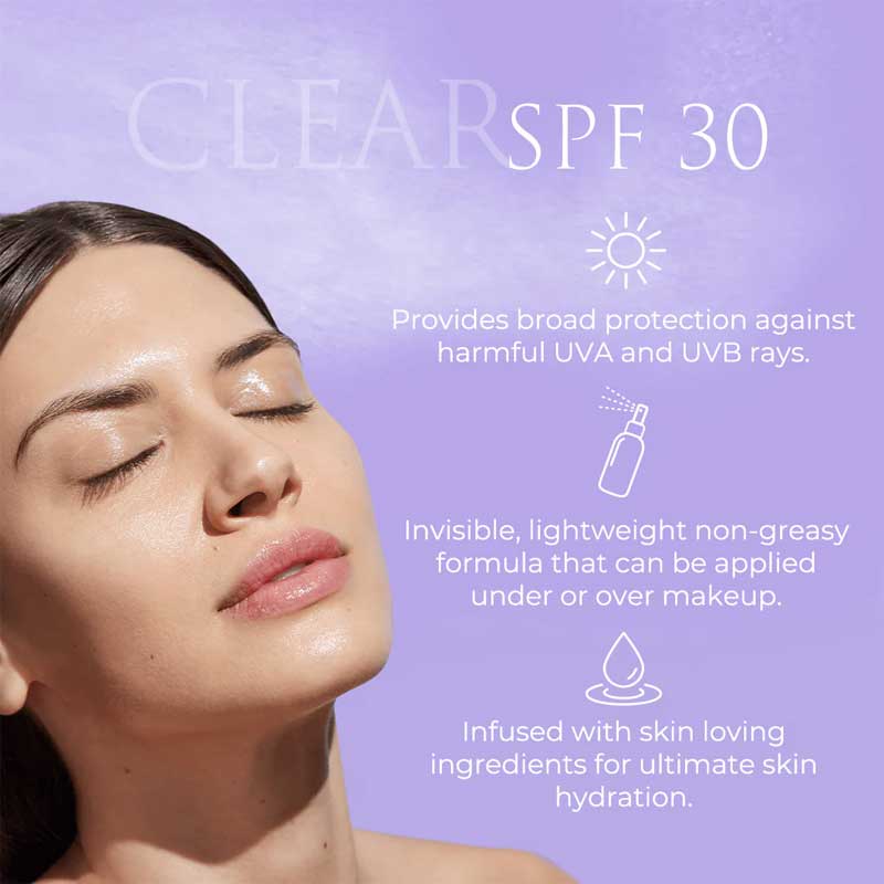 Ella & Jo Invisible SPF Mist SPF 30 | Sun damage protection | Lightweight | Non-greasy 