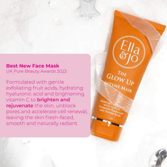 Ella & Jo The Glow Up Enzyme Mask, brightening face mask, skincare gift sets