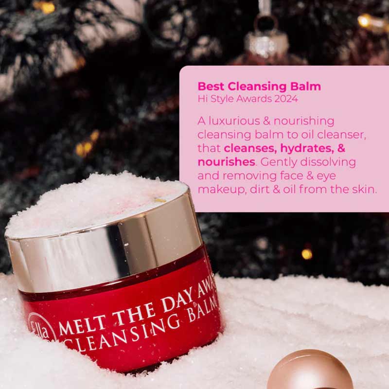 Ella & Jo Melt The Day Away Cleansing Balm, face cleanser, oil based makeup remover