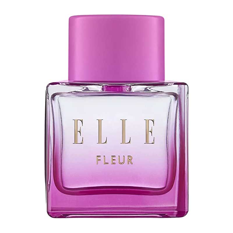 Elle | Fleur | Eau de Parfum | fearless | strong | modern | floral | vibrant | blends | bright | top notes | bergamot | pear | freesia | bamboo | citrus | fruity | florals | jasmine | lily | orange blossom | red apple | raspberry | long lasting | plum | patchouli | sandalwood | vanilla 