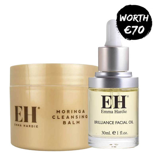 Emma Hardie Amazing Face Brilliance Facial Oil + Moringa Cleansing Balm
