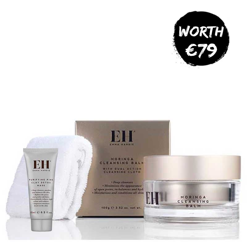 Emma Hardie Moringa Cleansing Balm + FREE Cleansing Cloth – Cloud
