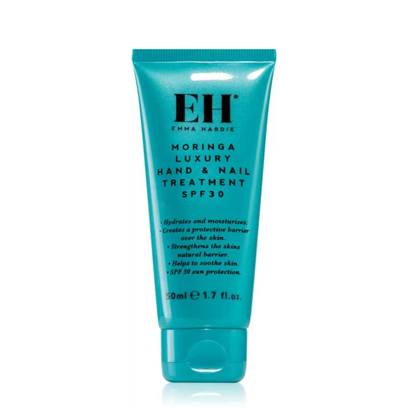 Emma Hardie Moringa Luxury Hand & Nail Cream | ultimate hydration | moisturization | multitasking | SPF 30 | nourishes skin | protective barrier | UV radiation