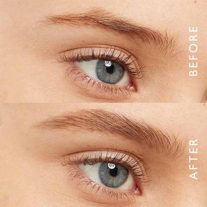 Eyeko Brow Gel | makeup | eyebrows | eyes | brows | before | after | full | defined | hairs | healthy