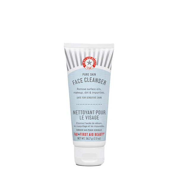 First Aid Beauty Pure Skin Face Cleanser Travel Size | travel shop | face cleanser | hydrating cleanser | first aid beauty | face wash 