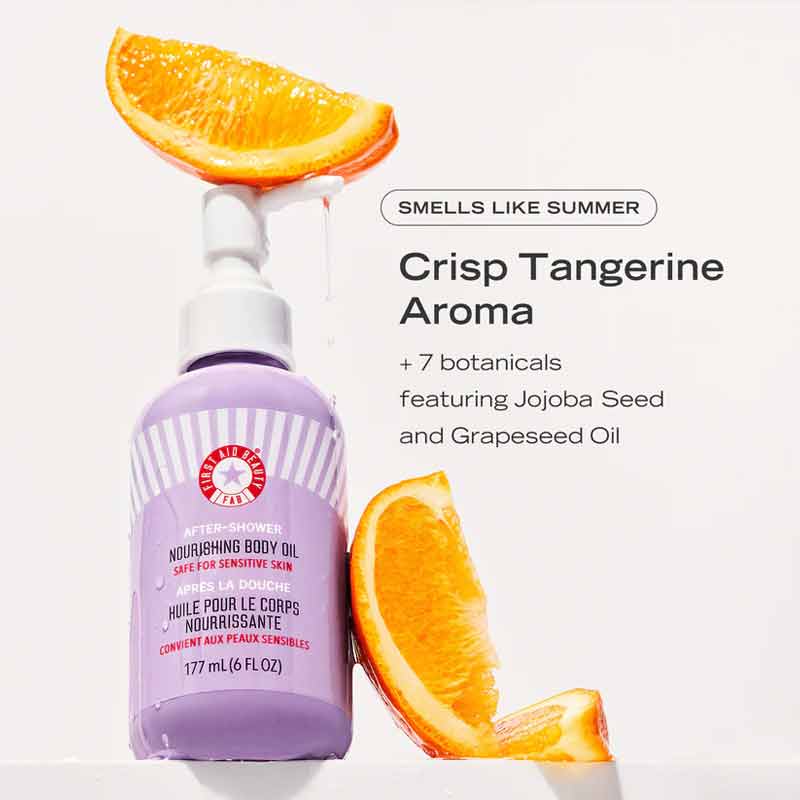 First Aid Beauty After Shower Nourishing Body Oil Scent Image
