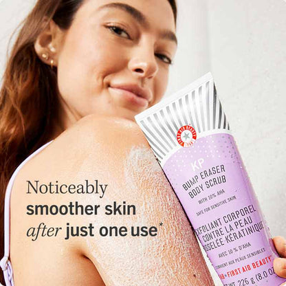 First Aid Beauty KP Bump Eraser Body Scrub with 10% AHA