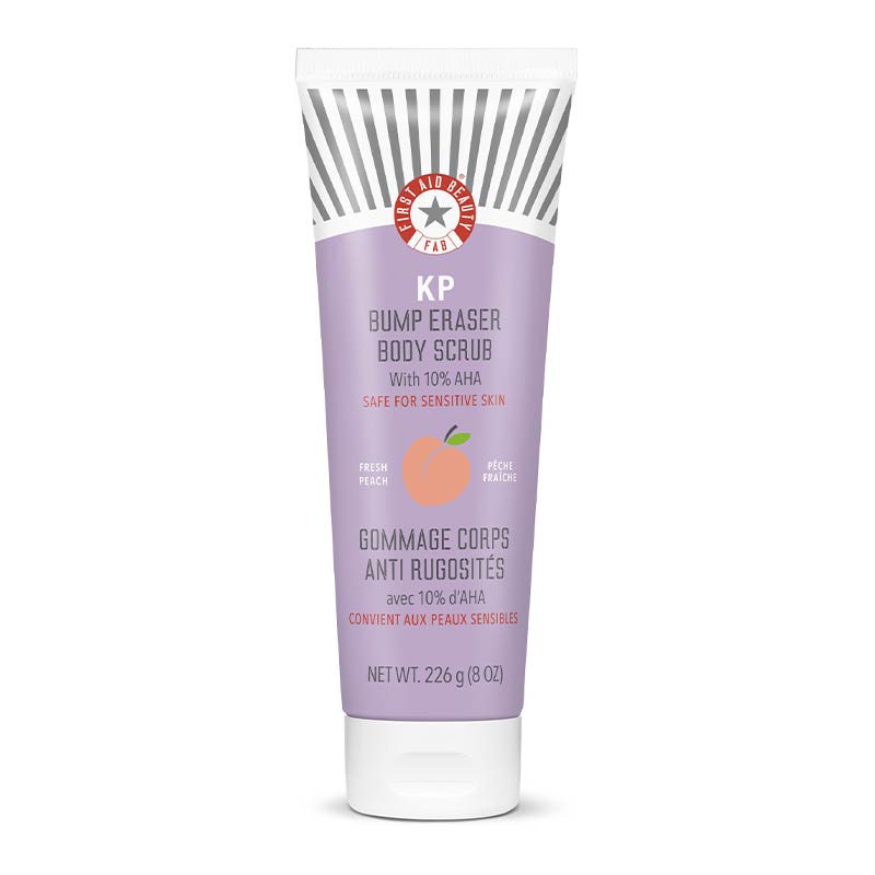 First Aid Beauty KP Bump Eraser Body with 10% AHA - Peach Scent 226g