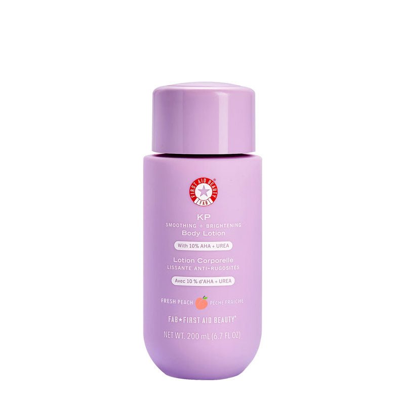 First Aid Beauty KP Smoothing + Brightening Body Lotion Peach 200ml