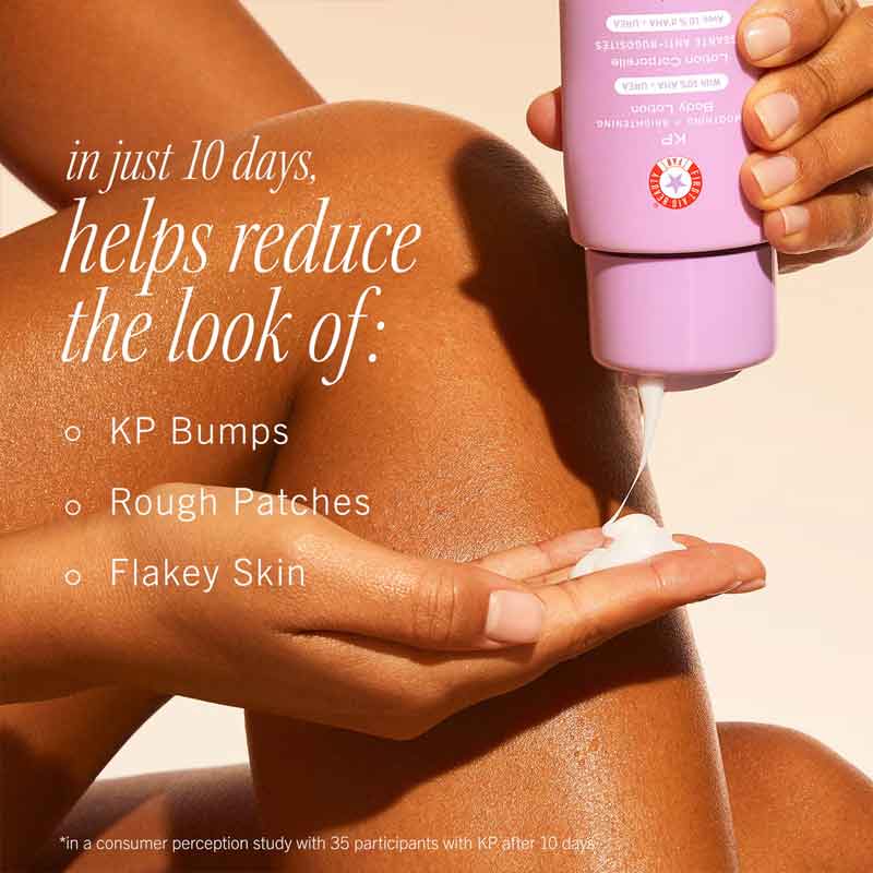 First Aid Beauty KP Smoothing + Brightening Body Lotion Benefits