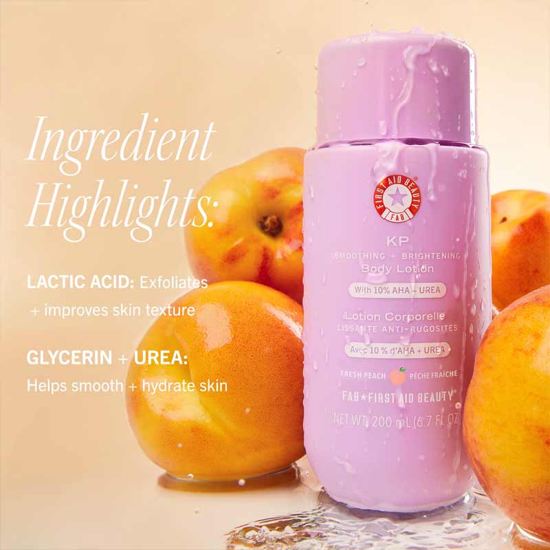 First Aid Beauty KP Smoothing + Brightening Body Lotion Ingredients