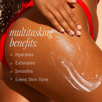 First Aid Beauty KP Smoothing + Brightening Body Lotion Peach Benefits