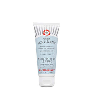 First Aid Beauty Pure Skin Face Cleanser Travel Size | travel shop | face cleanser | hydrating cleanser | first aid beauty | face wash 