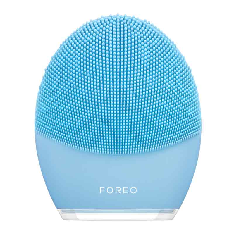 Foreo | Luna 3 | 2-in-1 | facial | cleansing device | velvety soft | silicone | gentle | firming | hygienic | massage | active ingredients | deep | skin | dead skin cells | reduce breakouts | healthier | younger radiant | refreshed | normal | combination | sensitive