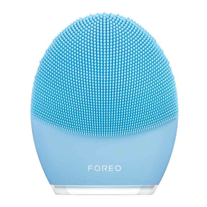 Foreo | Luna 3 | 2-in-1 | facial | cleansing device | velvety soft | silicone | gentle | firming | hygienic | massage | active ingredients | deep | skin | dead skin cells | reduce breakouts | healthier | younger radiant | refreshed | normal | combination | sensitive