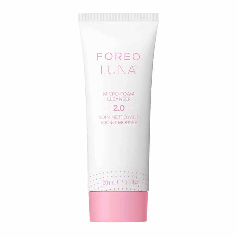 Foreo Luna 2.0 Micro Foam Cleanser, gentle cleanser, foaming face wash, cleanser for all skin types