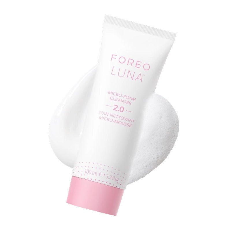 Foreo Luna 2.0 Micro Foam Cleanser, creamy face wash, foaming face wash