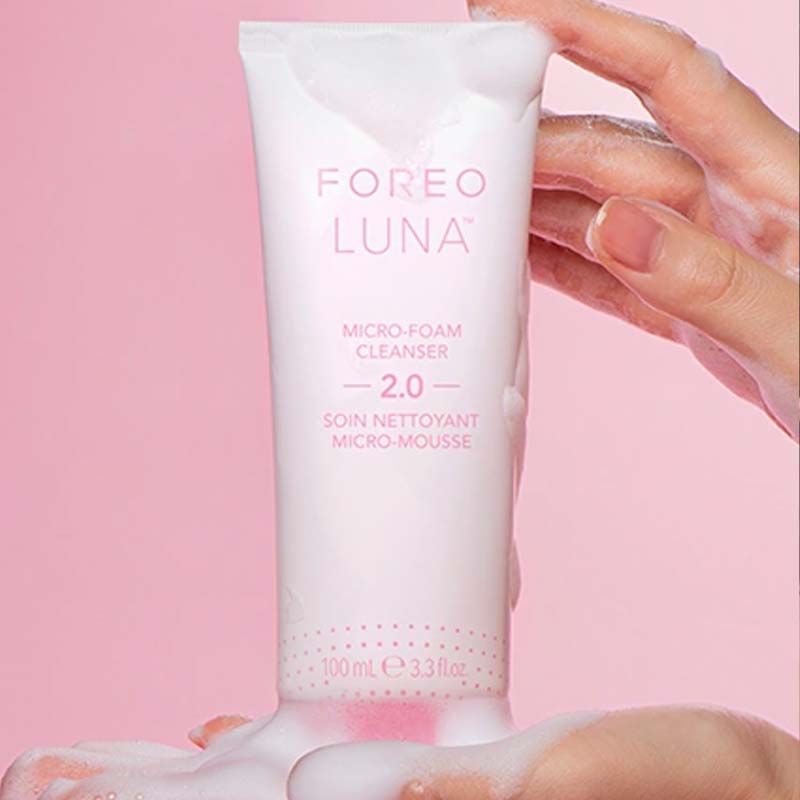 Foreo Luna 2.0 Micro Foam Cleanser, cleanser for foreo