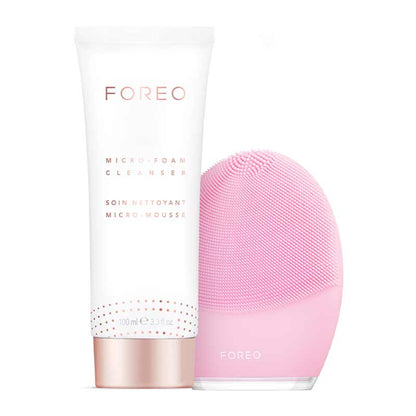  Foreo Micro-Foam | Cleanser | gentle | face wash | foam | eliminates impurities | non-stripping feeds | skin | naturally moisturizing | skin-friendly | all skin types