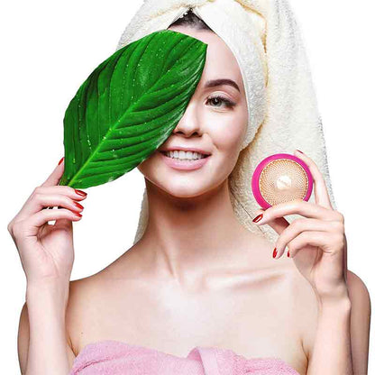 Foreo | UFO | smart | facial treatment | device | handheld | spa | home | all skin types | all skin tones | all ages | target | specific | skin issues | enhance | complexion