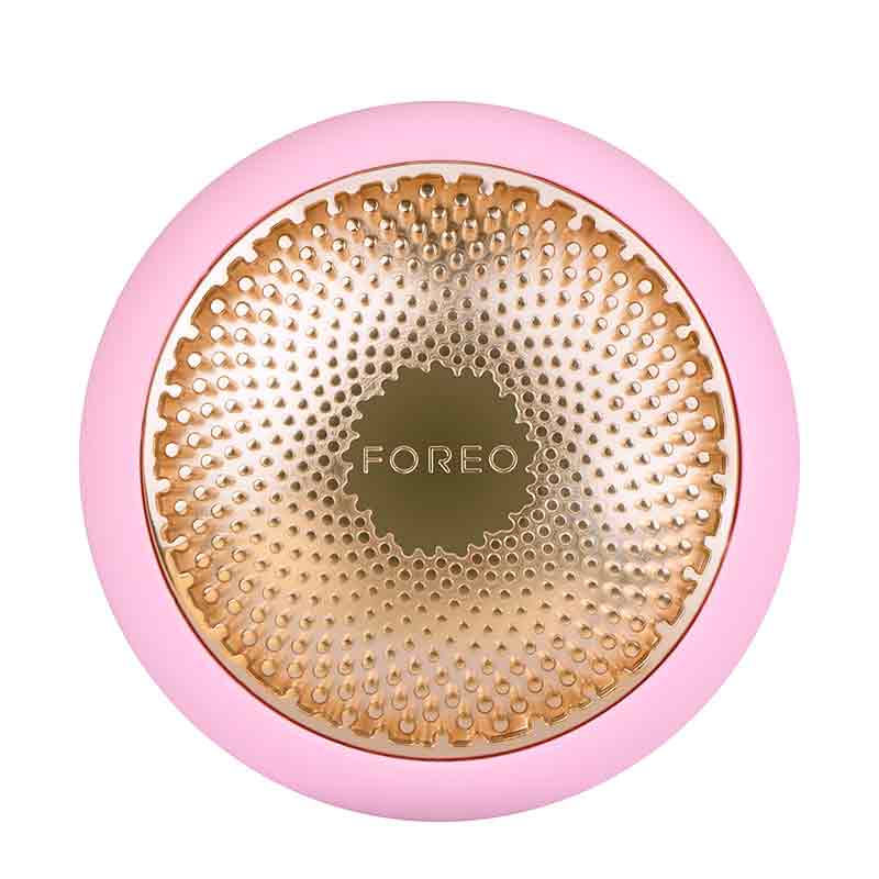 Foreo | UFO | smart | facial treatment | device | handheld | spa | home | all skin types | all skin tones | all ages | target | specific | skin issues | enhance | complexion