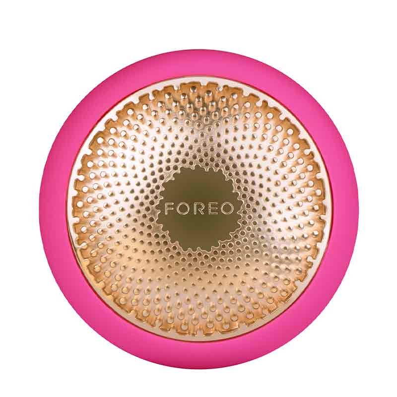Foreo | UFO | smart | facial treatment | device | handheld | spa | home | all skin types | all skin tones | all ages | target | specific | skin issues | enhance | complexion
