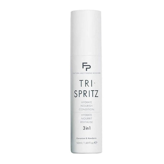 Formulae Prescott | Tri Spritz | Mini | multi-purpose | mist | cellular repair | anti-pollution | shield | set makeup | Tri-Spritz | skincare needs | stresses | daily defence | hydrates | strengthens | conditions
