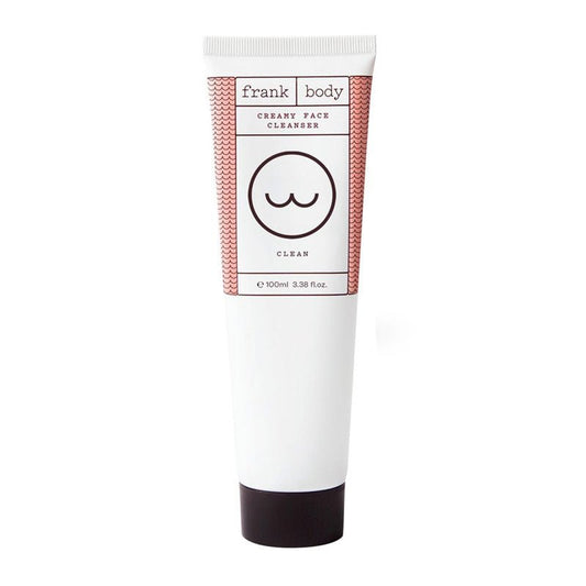 Frank Body Charcoal Face Cleanser | gentle | daily | cleaner | face | vegan | remove | oil | grime | makeup | keep blemishes away | non-drying | relaxes | soothes | clean | benefits