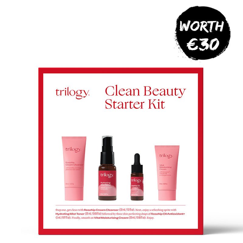 Free Trilogy Clean Beauty Starter Kit On Selected Trilogy Products