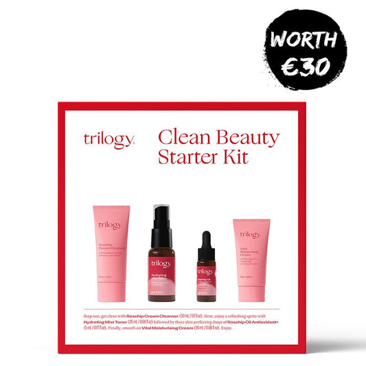 Free Trilogy Clean Beauty Starter Kit On Selected Trilogy Products