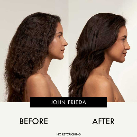 Frizz Ease Infinite Smooth Shampoo Before & After