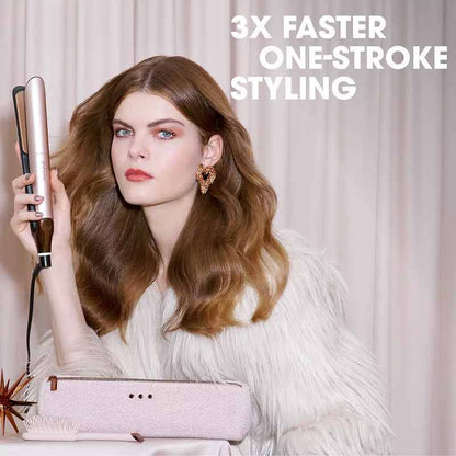ghd Chronos Hair Straightener Festive Gift Set In Cashmere Beige Benefits