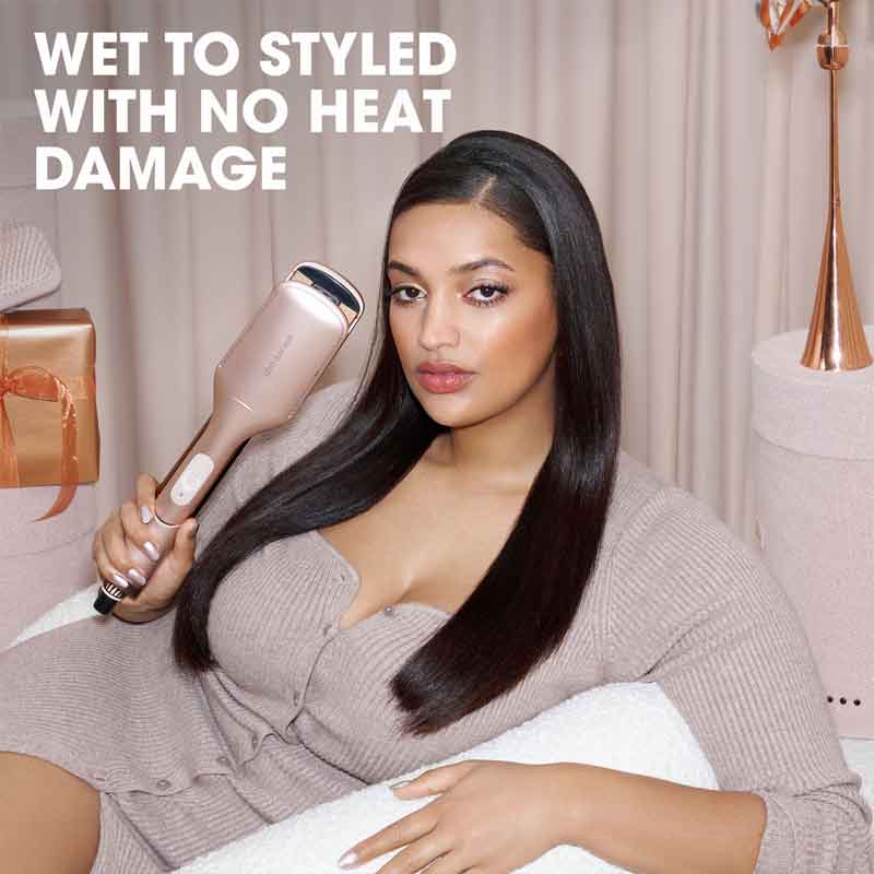 ghd Duet Style 2-in-1 Hot Air Styler Gift Set Limited Edition Cashmere Beige Benefits