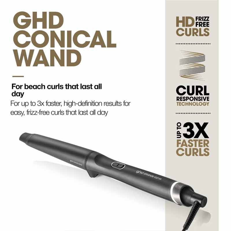 ghd Chronos Curve Conical 28-23mm Curling Wand