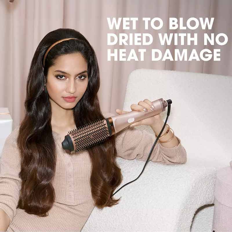 ghd Duet Blowdry Professional 2-In-1 Hair Dryer Brush Limited Edition Cashmere Beige claims