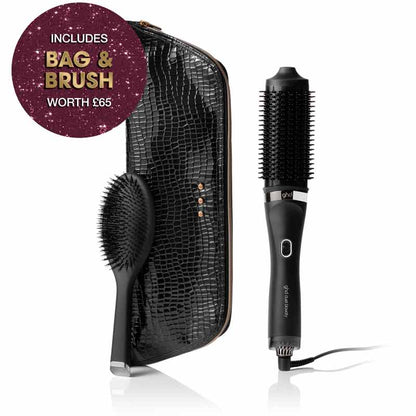ghd Duet Blowdry Professional 2-In-1 Hair Dryer Brush Gift Set Black