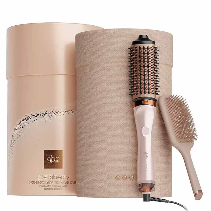 ghd Duet Blowdry Professional 2-In-1 Hair Dryer Brush Limited Edition Cashmere Beige Product Image